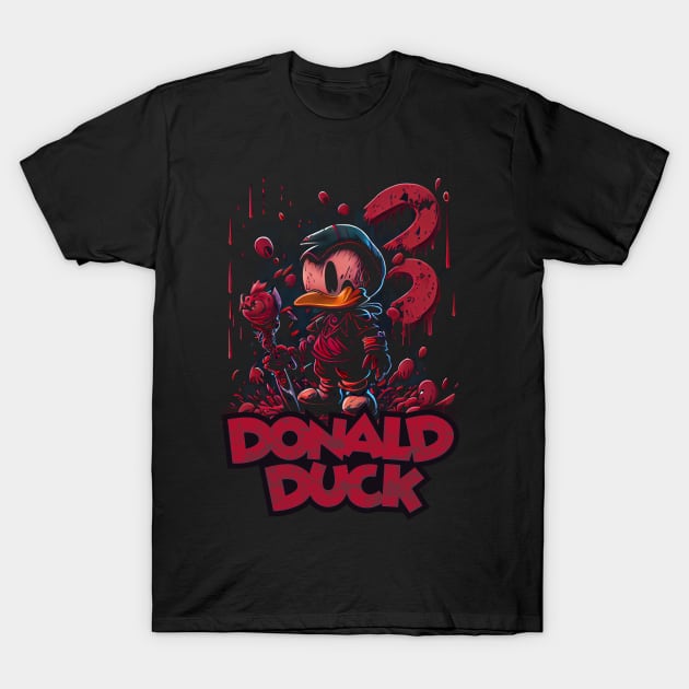 Duck Angry Duck !!! T-Shirt by gblackid